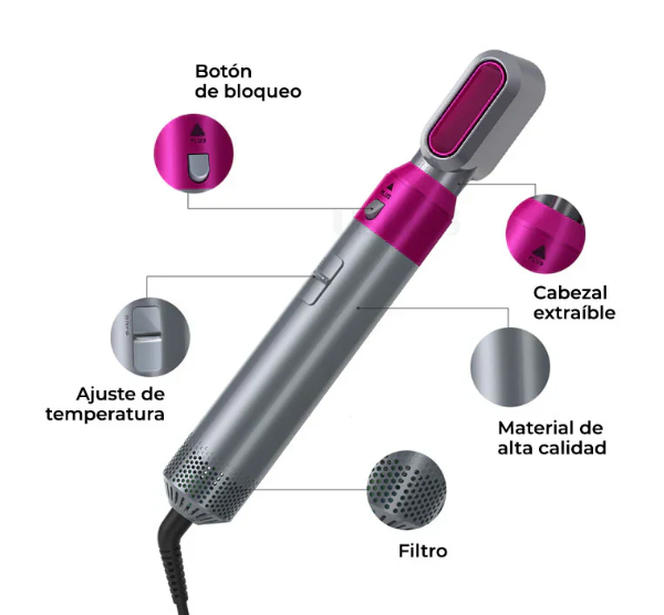 Élite Brush - Cepillo 5 en 1